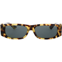 Versace Women's Sunglasses - Havana Rectangular Full Rim Frame | 0VE4476U-777/8755 ,