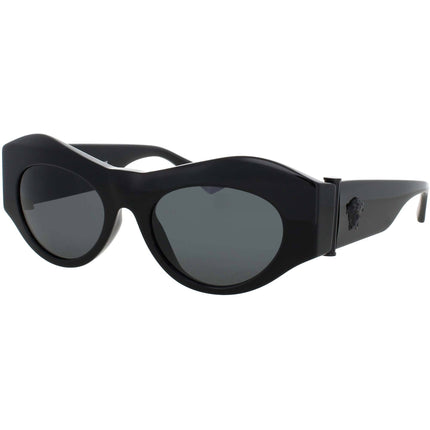 Versace Women's Sunglasses - Black Acetate Cat Eye Full Rim Frame | 0VE4477U-53608752 ,