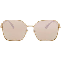 Versace Women's Sunglasses - Matte Gold Metal Square Full Rim Frame | 0VE2227-14105A59 ,