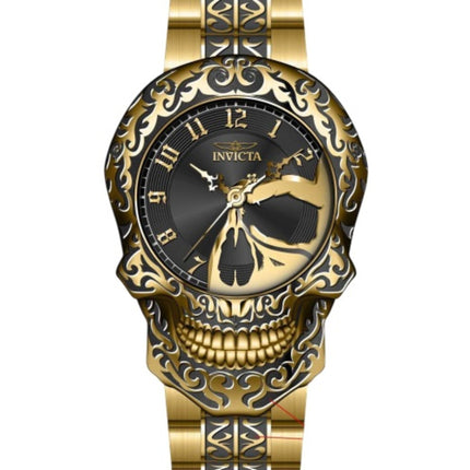 Invicta Men's Watch - Artist Quartz Black and Gold Dial Two Tone Bracelet | 35109 ,