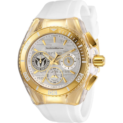 Technomarine Women's Watch - Cruise California Chrono Grey Dial Strap | TM-118133 ,