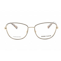 Anne Klein Women's Eyeglasses - Gold Metal Cat Eye Shape Full Rim Frame | AK5088 710 ,