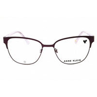 Anne Klein Women's Eyeglasses - Plum Metal Rectangular Full Rim Frame | AK5122 512 ,