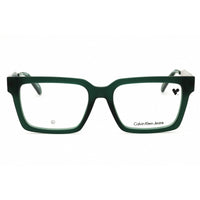 Calvin Klein Jeans Unisex Eyeglasses - Green Rectangular Full Rim Frame | CKJ23619 300 ,