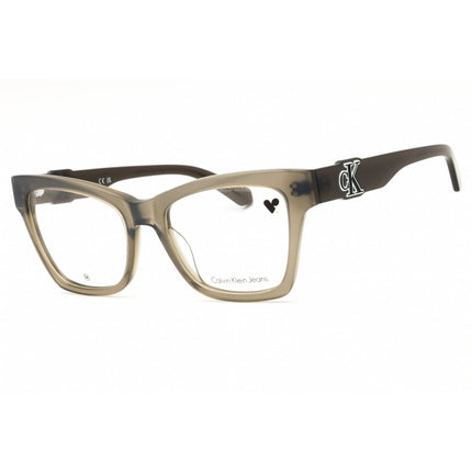 Calvin Klein Jeans Women's Eyeglasses - Grey Cat Eye Full Rim Frame | CKJ23646 050 ,