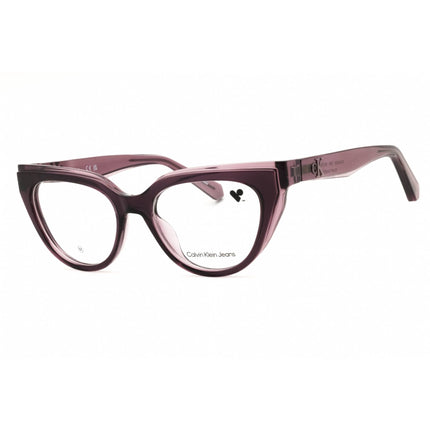 Calvin Klein Jeans Women's Eyeglasses - Lavender Cat Eye Full Rim Frame | CKJ24628 508 ,