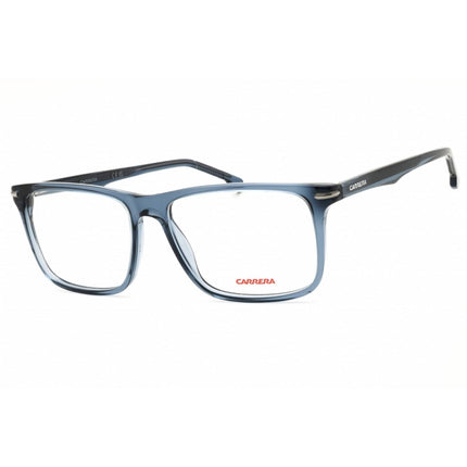 Carrera Men's Eyeglasses - Blue Plastic Rectangular Shape Full Rim Frame | 286 0PJP 00 ,