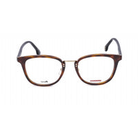 Carrera Men's Eyeglasses - Dark Havana Plastic Round Full Rim Frame | 178/F 0086 00 ,