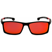 Carrera Men's Sunglasses - Black/Red Sport Wraparound Full Rim Frame | 4016/S 0BLX UZ ,