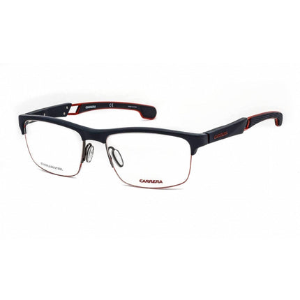 Carrera Men's Eyeglasses - Matte Blue Sport Wraparound Half Rim Frame | 4403/V 0RCT 00 ,