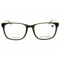 Cole Haan Men's Eyeglasses - Green Acetate Rectangular Full Rim Frame | CH3004 300 ,