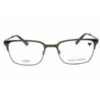 Cole Haan Men's Eyeglasses - Gunmetal Metal Rectangular Full Rim Frame | CH4051 033 ,