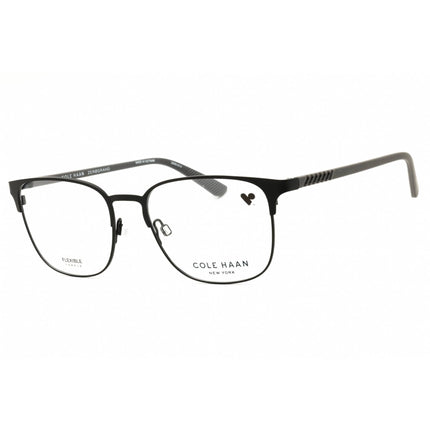Cole Haan Men's Eyeglasses - Black Metal Rectangular Shape Full Rim Frame | CH4511 001 ,