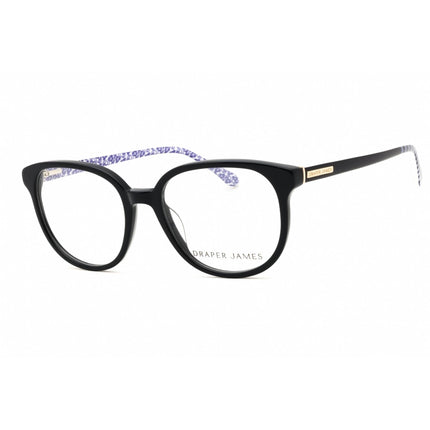 Draper James Women's Eyeglasses - Indigo Acetate Round Full Rim Frame | DJ5018 414 ,