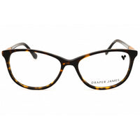 Draper James Women's Eyeglasses - Tortoise Acetate Full Rim Frame, 54mm | DJ5027 215 ,
