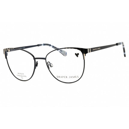 Draper James Women's Eyeglasses - Navy Metal Oval Shape Full Rim Frame | DJ5051 414 ,