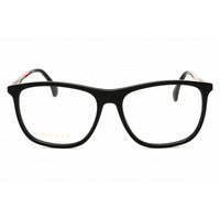 Gucci Men's Eyeglasses - Shiny Black Acetate Rectangular Full Rim Frame | GG0554O 009 ,