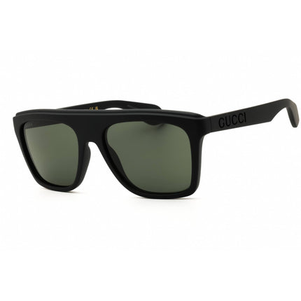 Gucci Men's Sunglasses - Matte Black Acetate Rectangular Full Rim Frame | GG1570S 001 ,