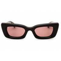 Gucci Women's Sunglasses - Shiny Brown Acetate Cat Eye Full Rim Frame | GG1827S 004 ,
