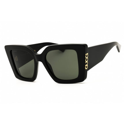Gucci Women's Sunglasses - Black Injected Propionate Oversized Frame | GG2039S 001 ,
