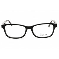Guess Women's Eyeglasses - Shiny Black Acetate Rectangular Full Rim Frame | GU2874 001 ,