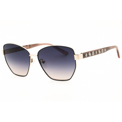 Guess Women's Sunglasses - Grey/Gold Metal Cat Eye Shape Full Rim Frame | GU00102 20B ,