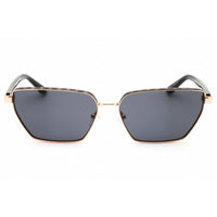 Guess Women's Sunglasses - Black/Gold Metal Rectangular Full Rim Frame | GU00106 05A ,