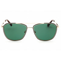 Guess Men's Sunglasses - Gold/Black Metal Aviator Shape Full Rim Frame | GU00147 33N ,