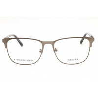 Guess Men's Eyeglasses - Matte Dark Nickeltin Metal Full Rim Frame | GU50055-D 007 ,