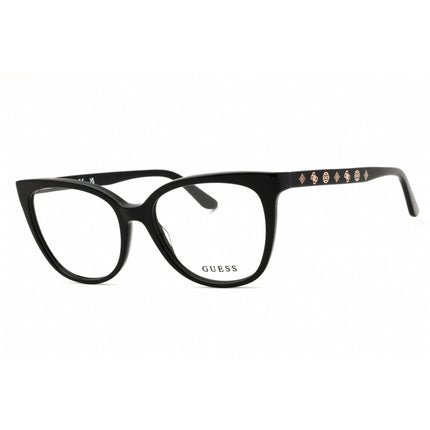 Guess Women's Eyeglasses - Shiny Black Cat Eye Full Rim Frame, 53mm | GU50114 001 ,