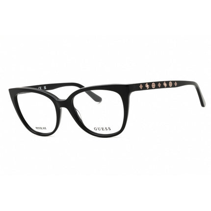 Guess Women's Eyeglasses - Shiny Black Cat Eye Full Rim Frame, 51mm | GU50114 001 ,