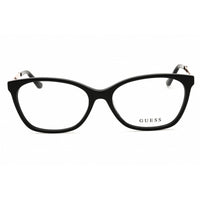 Guess Women's Eyeglasses - Shiny Black/Beige Rectangular Frame, 55mm | GU50194 001 ,