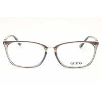 Guess Women's Eyeglasses - Light Grey Acetate Rectangular Full Rim Frame | GU50386 020 ,