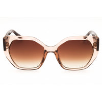 Guess Women's Sunglasses - Shiny Beige Injected Propionate Full Rim Frame | GU7741 57G ,