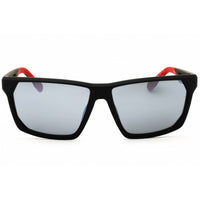 Harley Davidson Men's Sunglasses - Matte Black/Red Rectangular Frame | HD00028 02C ,