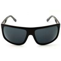 Harley Davidson Men's Sunglasses - Shiny Black Rectangular Shape Frame | HD00029 01A ,