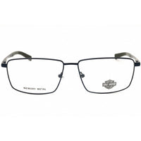 Harley Davidson Men's Eyeglasses - Matte Blue Rectangular Full Rim Frame | HD50114 091 ,
