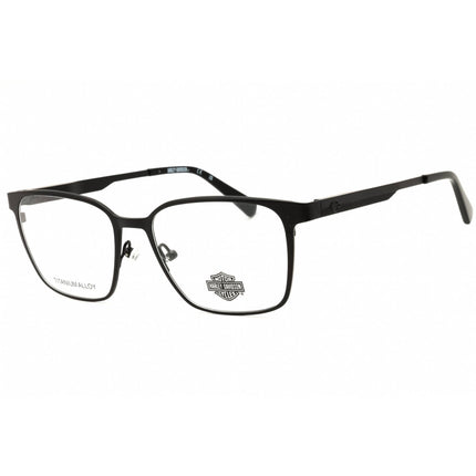 Harley Davidson Men's Eyeglasses - Matte Black Titanium Full Rim Frame | HD50116 002 ,