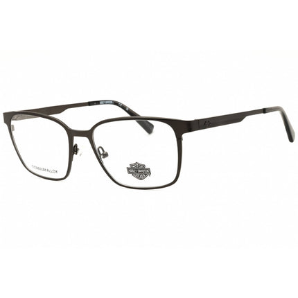 Harley Davidson Men's Eyeglasses - Matte Dark Nickeltin Full Rim Frame | HD50116 007 ,