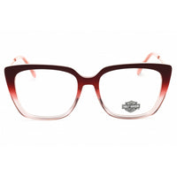 Harley Davidson Women's Eyeglasses - Bordeaux/Gold Cat Eye Shape Frame | HD50119 071 ,