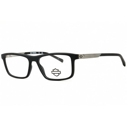 Harley Davidson Men's Eyeglasses - Matte Black Acetate Full Rim Frame | HD50121 002 ,