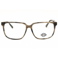 Harley Davidson Men's Eyeglasses - Grey/Black Rectangular Full Rim Frame | HD50123 020 ,
