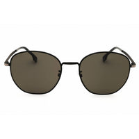 Hugo Boss Men's Sunglasses - Matte Black Round Full Rim Frame | 1671/F/SK 0003 IR ,
