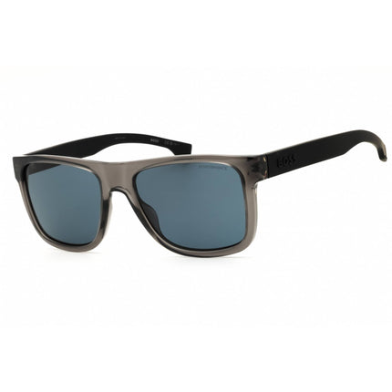 Hugo Boss Men's Sunglasses - Transparent Dark Grey Full Rim Frame | 1647/S 0R6S Z8 ,