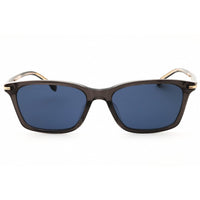 Hugo Boss Men's Sunglasses - Grey Rectangular Shape Full Rim Frame | 1669/F/SK 0KB7 KU ,