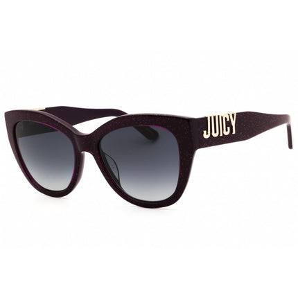 Juicy Couture Women's Sunglasses - Plum Cat Eye Full Rim Frame | JU 639/G/S 00T7 9O ,