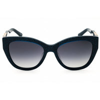 Juicy Couture Women's Sunglasses - Glitter Blue Full Rim Frame | JU 639/G/S 0DXK 9O ,