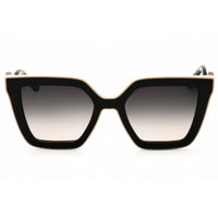 Longchamp Women's Sunglasses - Black Rectangular Shape Full Rim Frame | LO792S 001 ,