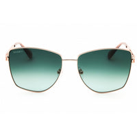 Max & Co Women's Sunglasses - Gold Metal Cat Eye Shape Full Rim Frame | MO0104 33P ,