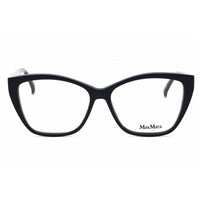 Max Mara Women's Eyeglasses - Shiny Blue Acetate Cat Eye Full Rim Frame | MM5036 090 ,